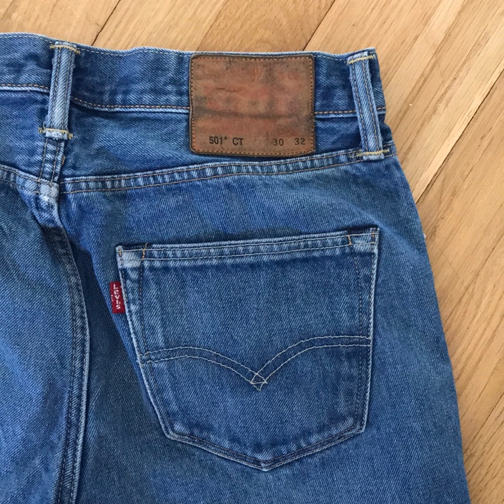 Levi’s cutoff shorts